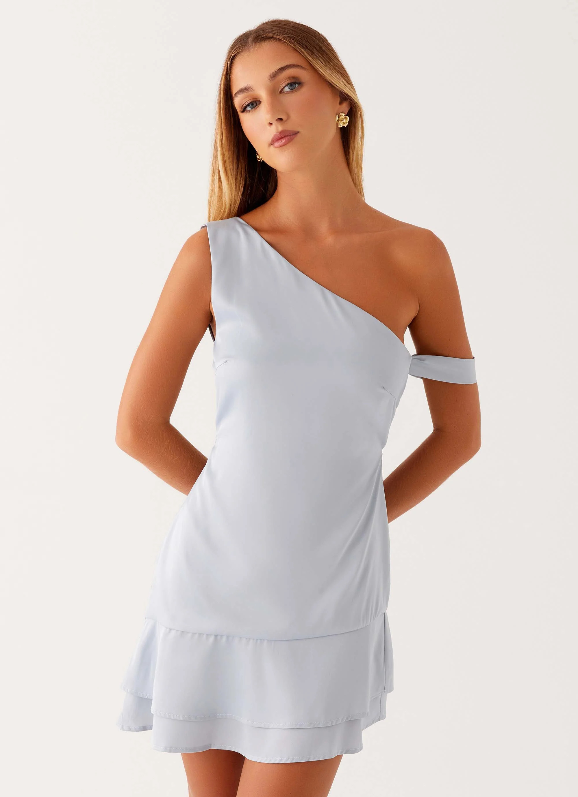 Dune Mini Dress - Heather Blue | Peppermayo (Global)