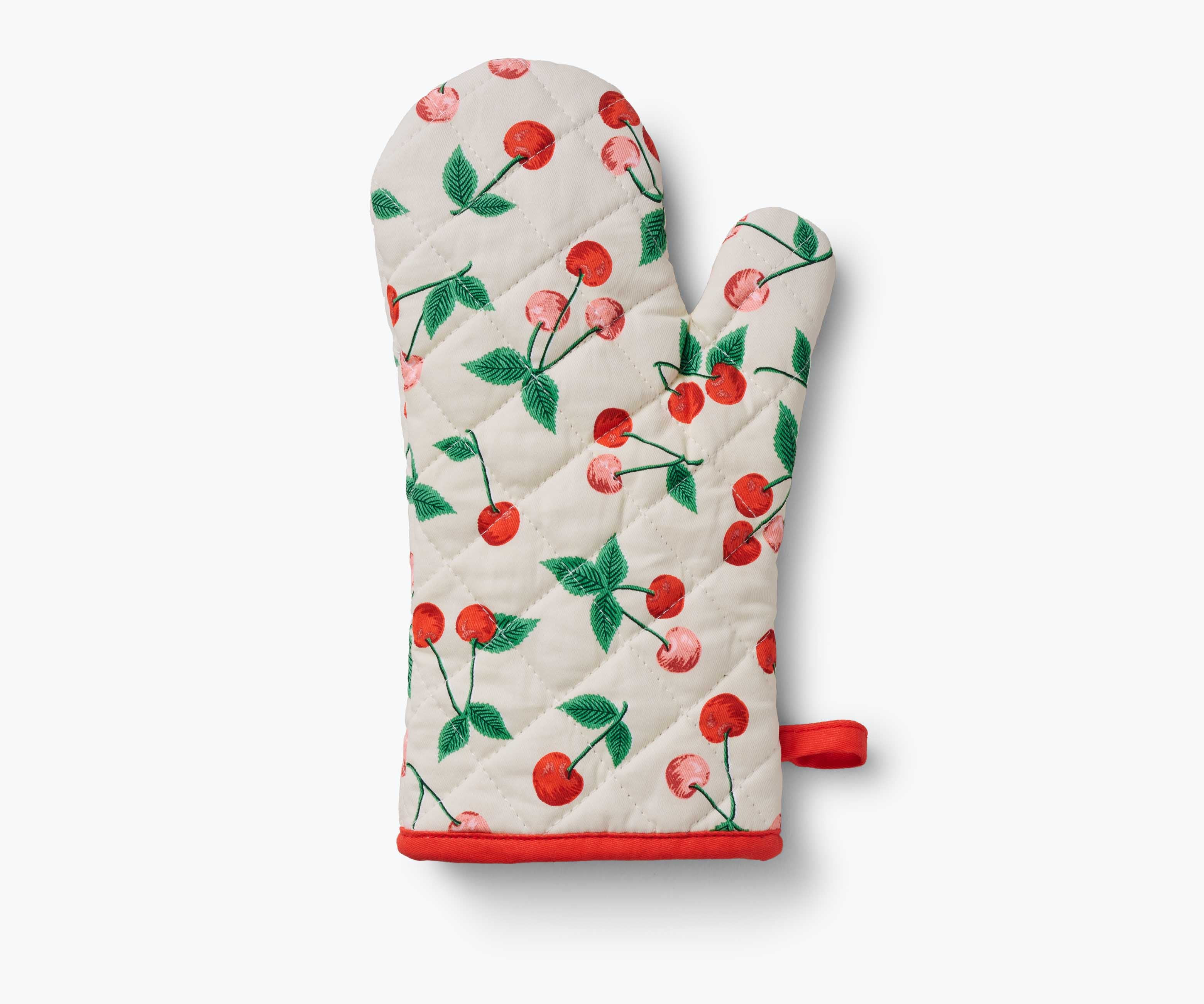 Oven Mitt - Cherries | Rifle Paper Co.