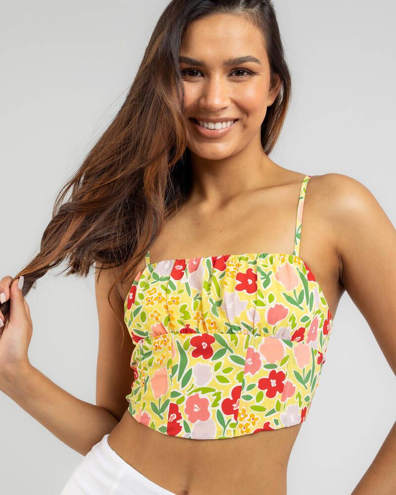 Summer Flowers Corset Top | City Beach (US)