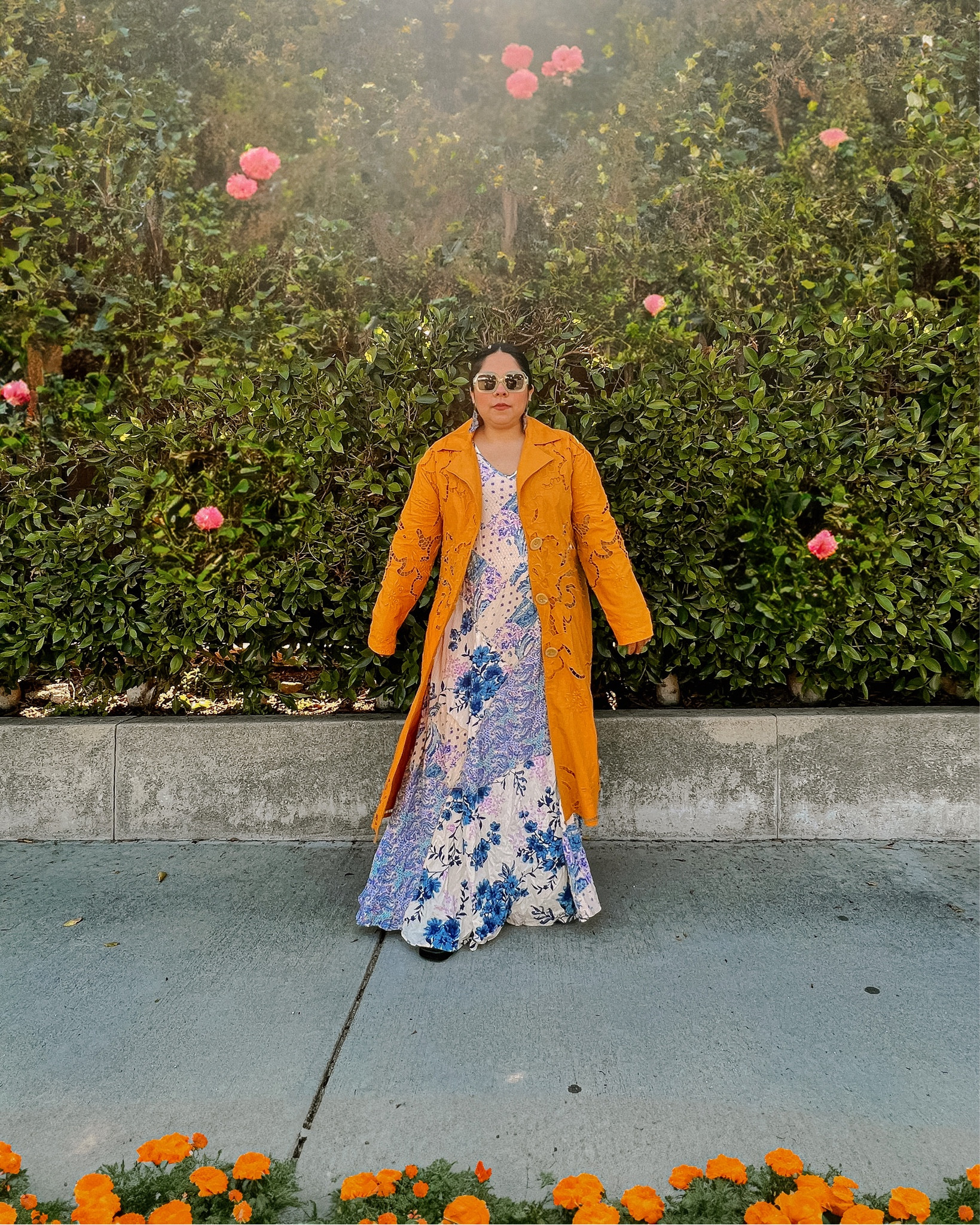 Summer orange and blue look! 

#LTKstyletip #LTKunder100 #LTKcurves