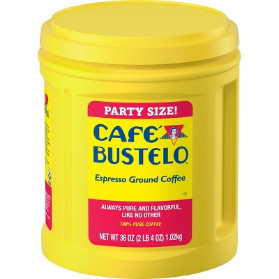 Cafe Bustelo Espresso Dark Roast Ground Coffee - 36oz | Target