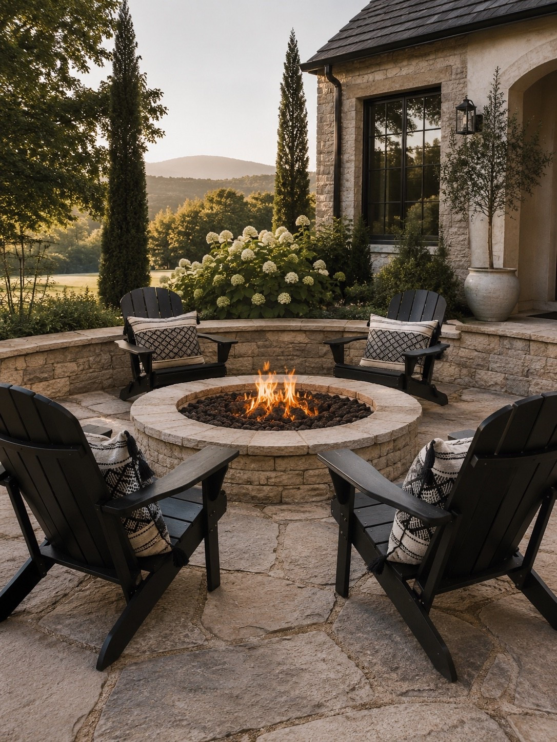 Backyard Fire Pit Evenings 🔥✨

This outdoor setup is what cozy summer nights are made of 🤍 The warm stone fire pit, classic black Adirondack chairs, layered neutral pillows, and glowing sunset backdrop create such an inviting and elevated gathering space. It feels timeless, relaxing, and perfect for slow evenings outdoors with family and friends 🌿

Linking all my favorite fire pit patio finds and outdoor decor on LTK ✨

Follow @farmtotablecreations on Instagram for more cozy outdoor spaces and elevated home inspiration 🤍

#LTKHome #OutdoorLiving #FirePitGoals #BackyardInspo #PatioDecor #ModernFarmhouse #OutdoorFurniture #CozyHome #LuxuryOutdoorLiving #BackyardGoals #OutdoorEntertaining #NeutralDecor #HomeInspo #LTKStyle #PatioInspo

#LTKHome #LTKSaleAlert