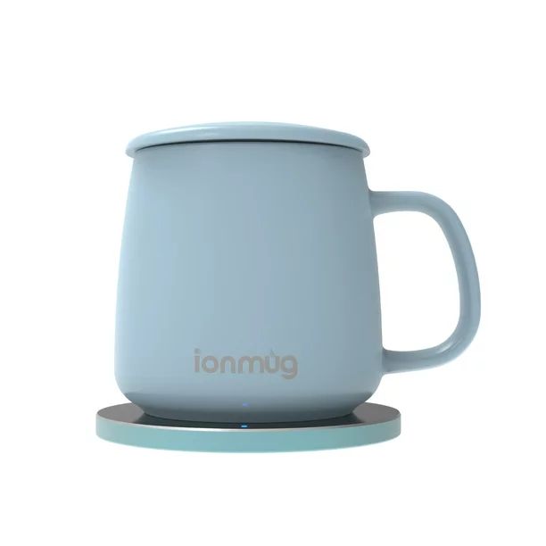 ionMug and Charging Coaster – 12.8oz Ceramic Coffee Mug with Lid & Mug Warmer, Keeps Coffee & T... | Walmart (US)