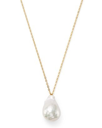Baroque Cultured Pearl Pendant Necklace in 14K Yellow Gold, 22" | Bloomingdale's (US)
