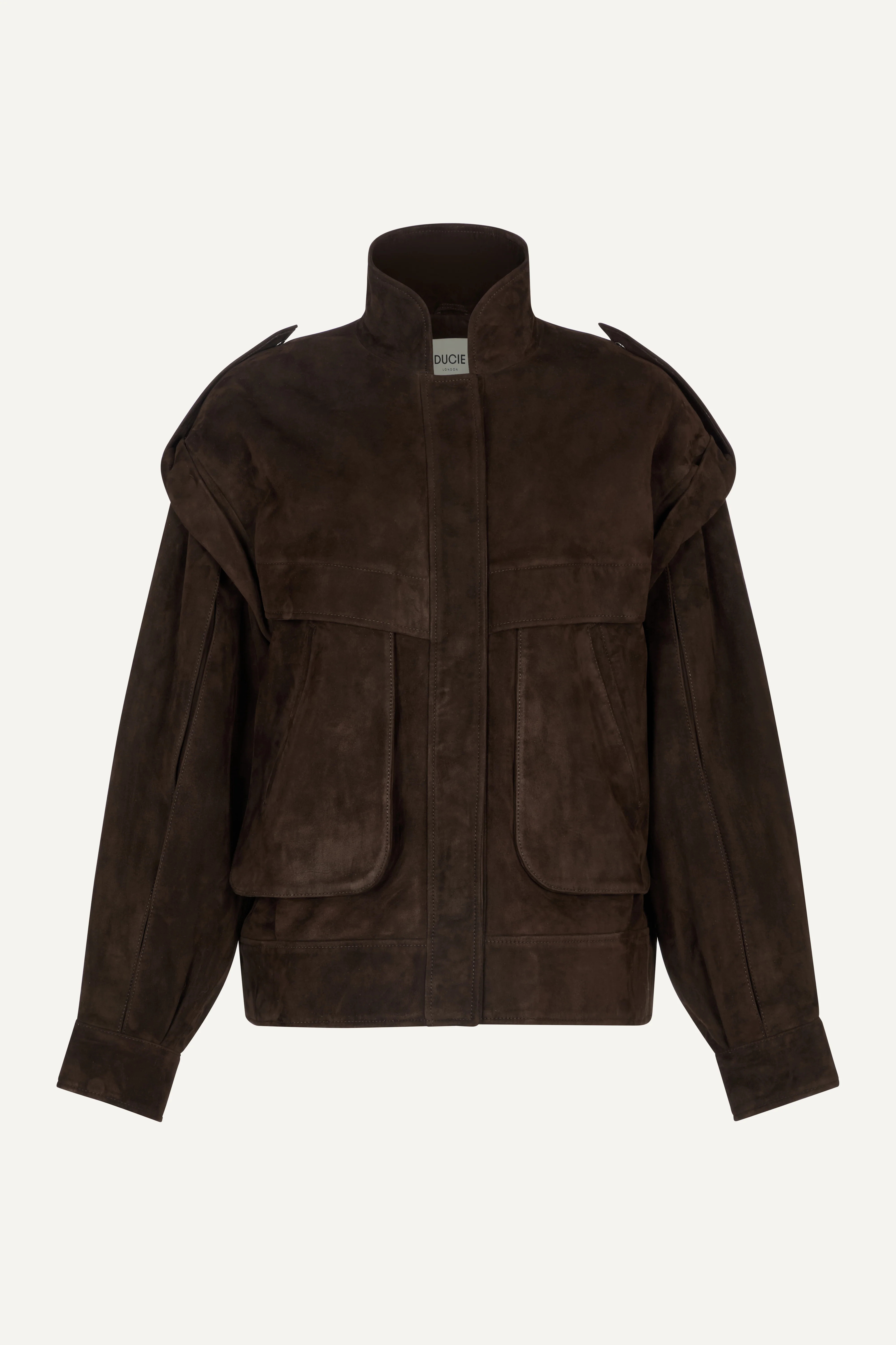 Frida Suede Bomber | DUCIE