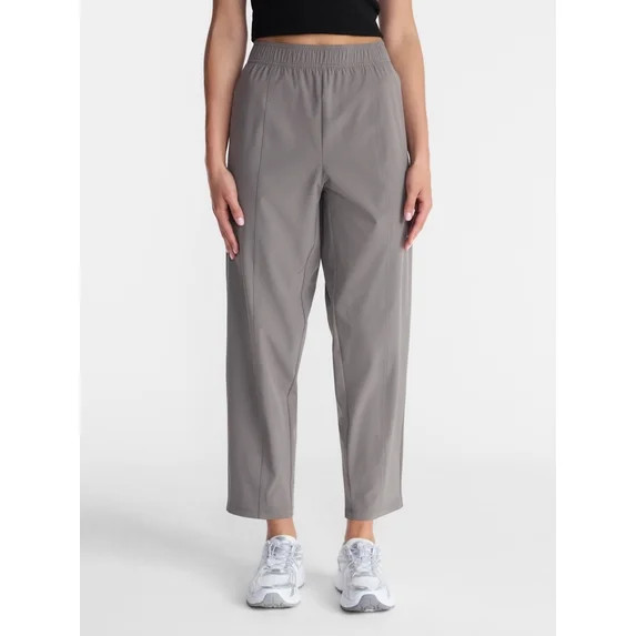 Avia Women's FeatherStretch Woven Tapered Pants, 27'' Inseam, Sizes XS-XXXL | Walmart (US)