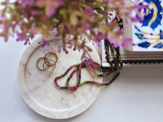 Marble Tray | Catchall Trinket Vanity Tray | Candle And Soap Dish | Jewelry Decoration Tray | Anniversary Gift | Best | Michaels Stores