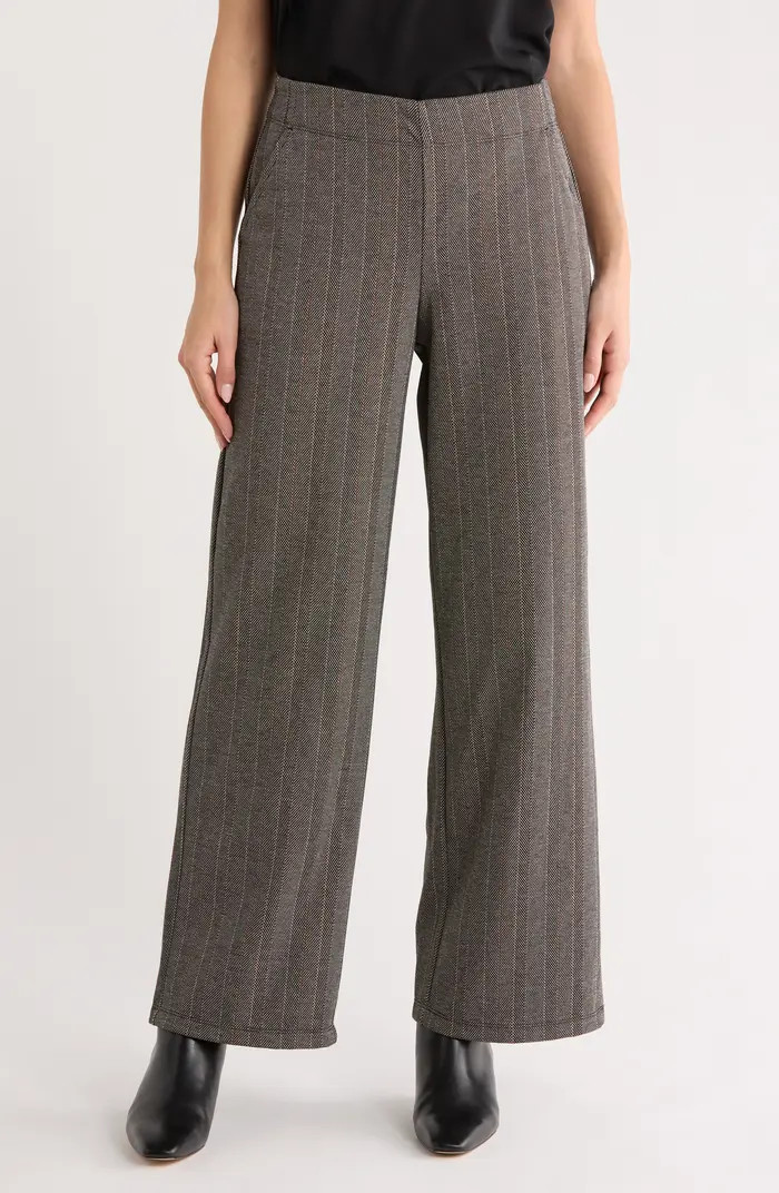 Double Knit Wide Leg Pants | Nordstrom Rack