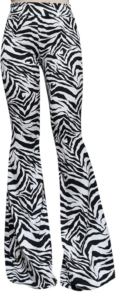 ShopMyTrend SMT Women's High Waist Wide Leg Long Palazzo Bell Bottom Yoga Pants | Amazon (US)