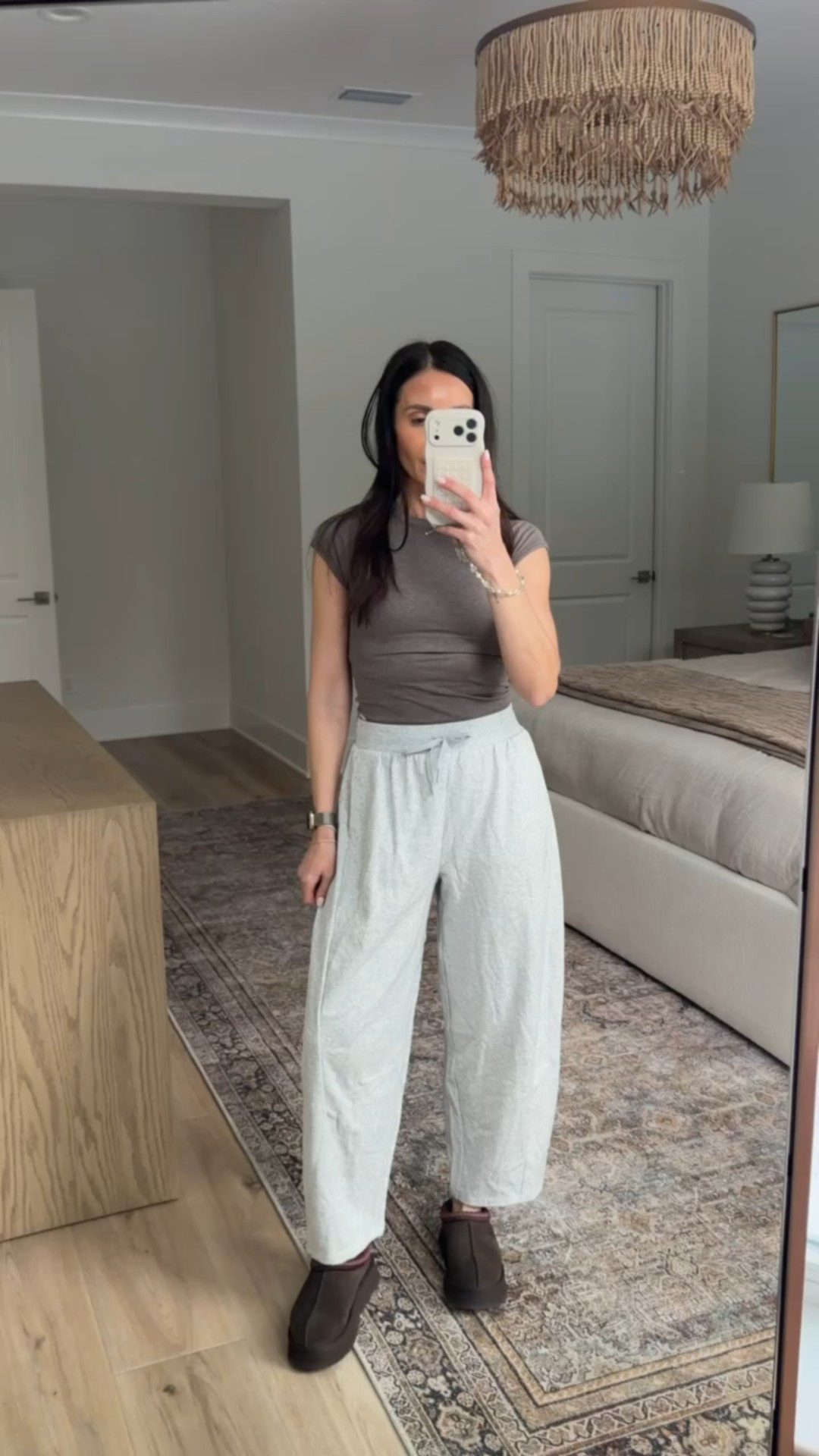 Comfy outfit, barrel leg sweatpants, mom outfit, target finds, Annabrstyle

#LTKmomlife #LTKSeasonal #LTKootd