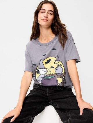 Oversized Graphic Tunic T-Shirt | Old Navy (US)