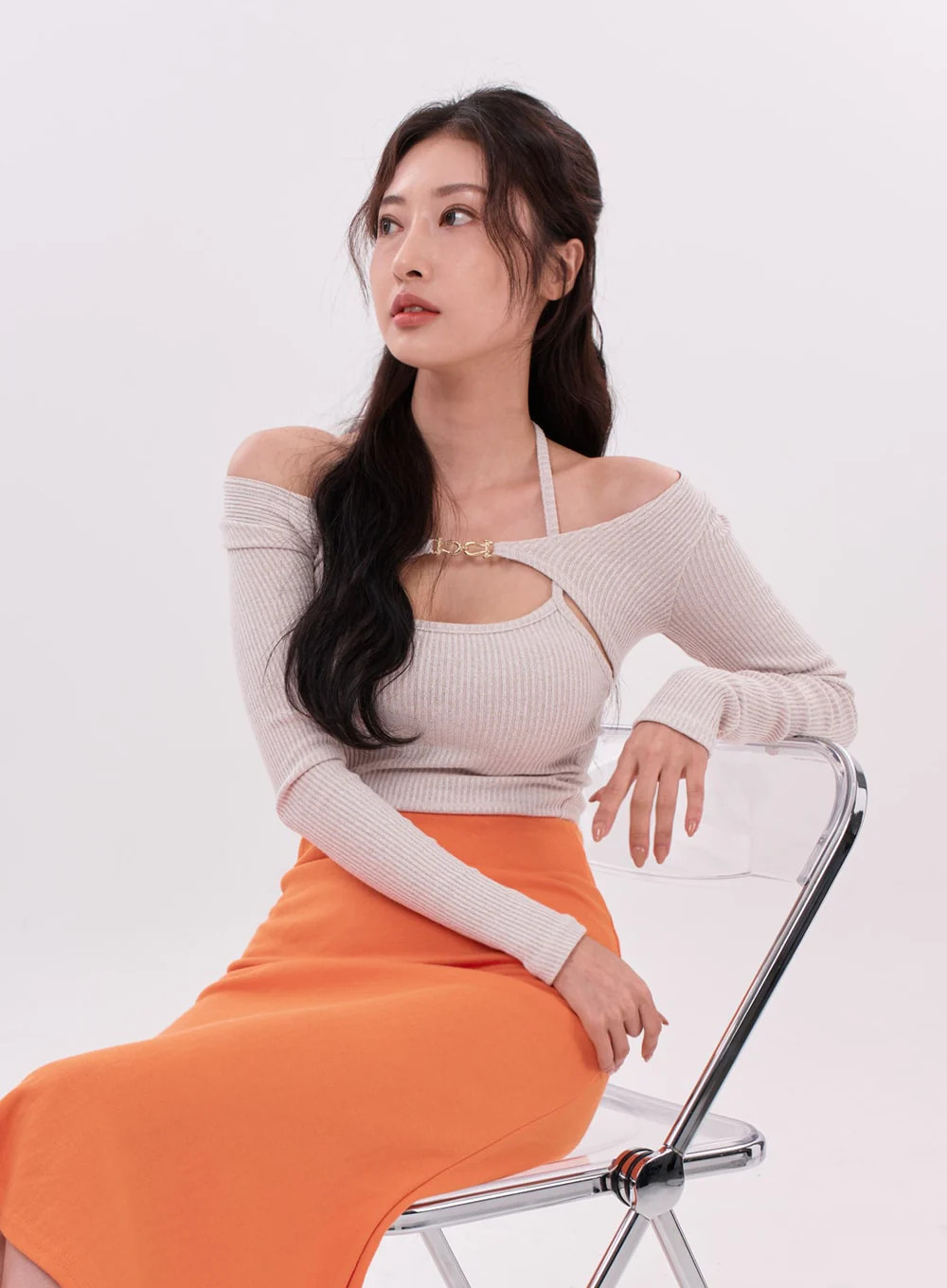 Bolero Strap Top Set IS05 | Lewkin