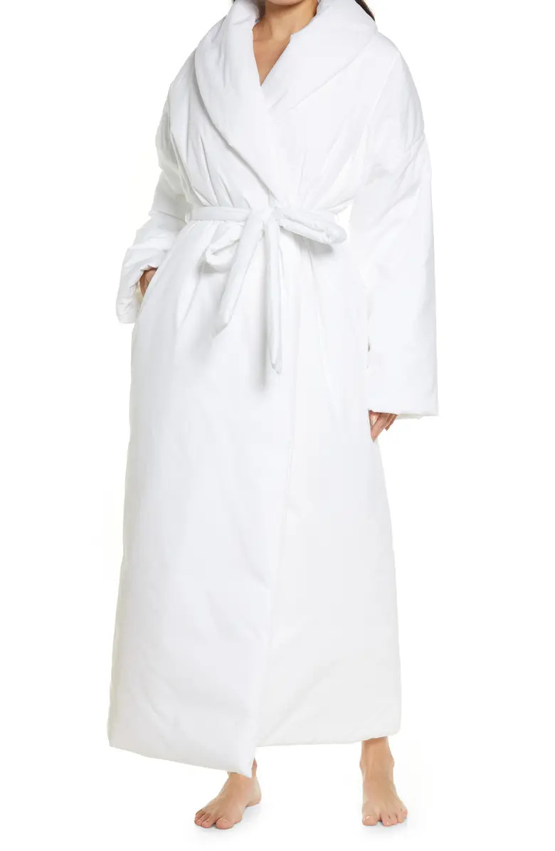 SKIMS Cotton Duvet Robe | Nordstrom | Nordstrom