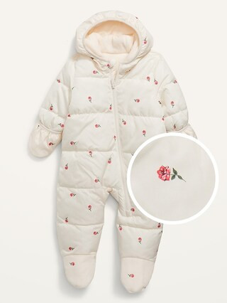Unisex Frost-Free Hooded Snowsuit for Baby | Old Navy (US)