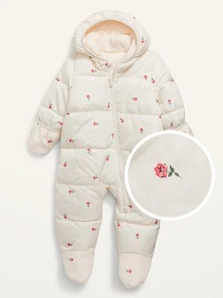 Unisex Frost-Free Hooded Snowsuit for Baby | Old Navy (US)