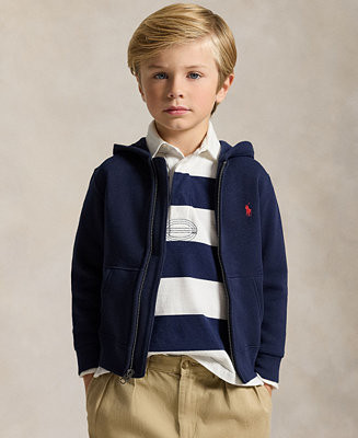 Boys' 2T-7 Cotton Fleece Hoodie | Macy's