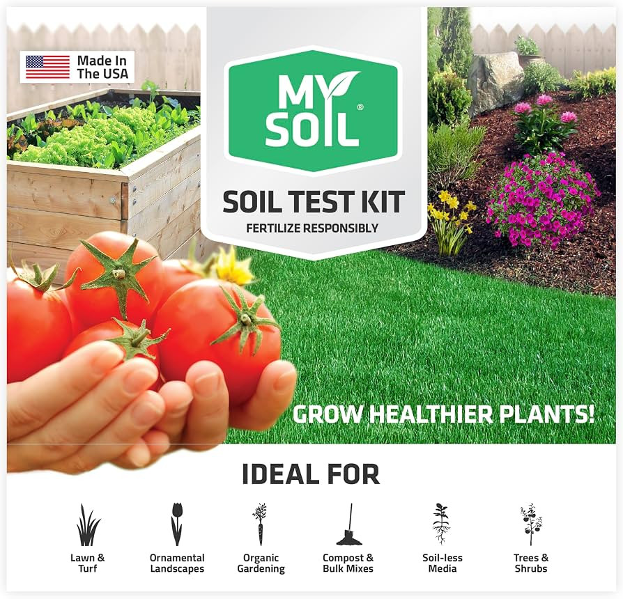 MySoil Soil Test Kit, Unlock Your Lawn & Garden Potential, Complete & Accurate Nutrient and pH An... | Amazon (US)