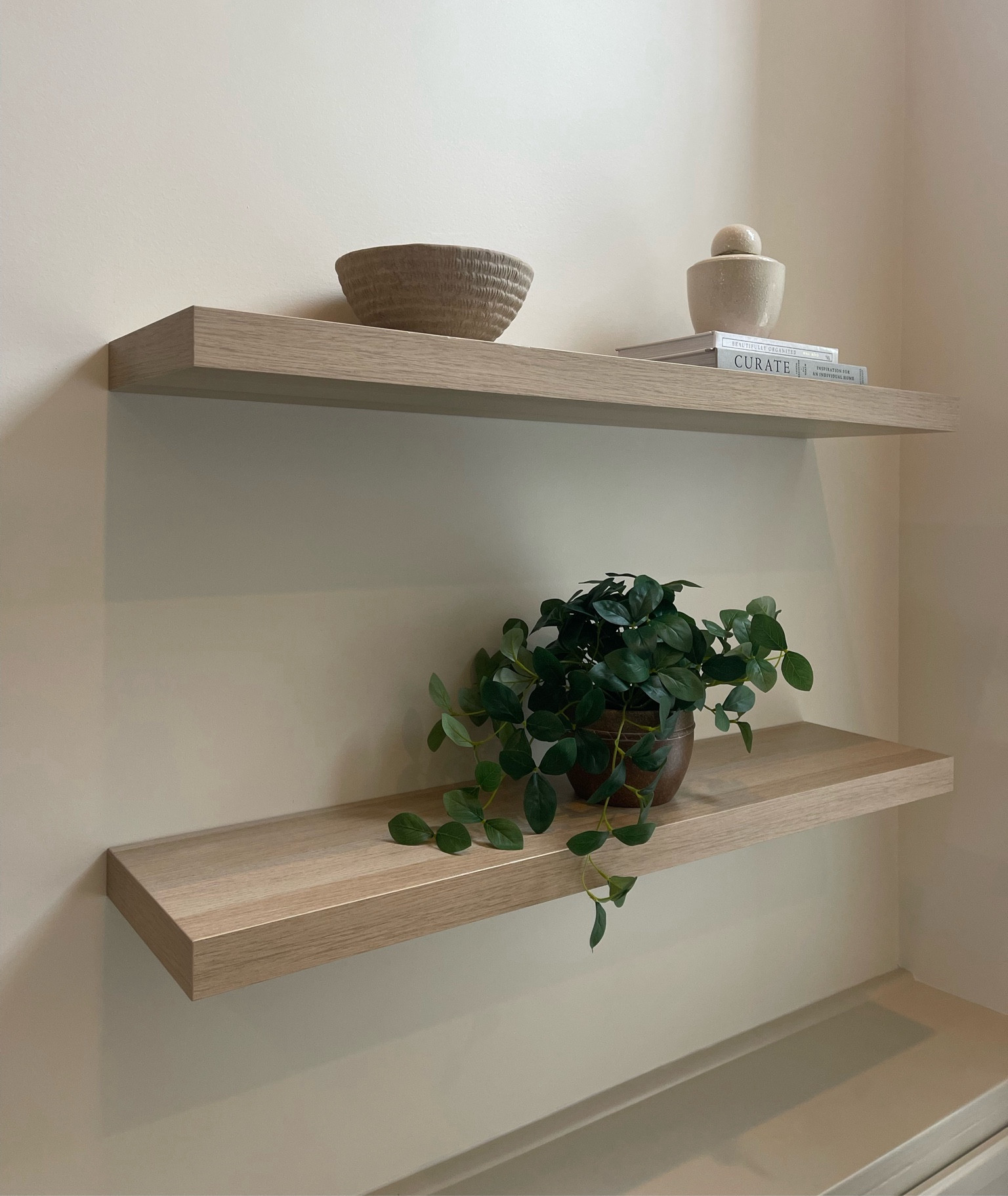 IKEA floating shelves! 

#LTKhome
