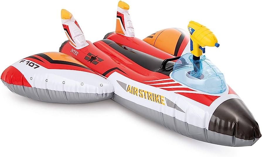 Intex Water Gun Plane Ride-On, 46in x 46in, for Ages 3+, 1 Float, Color May Vary | Amazon (US)