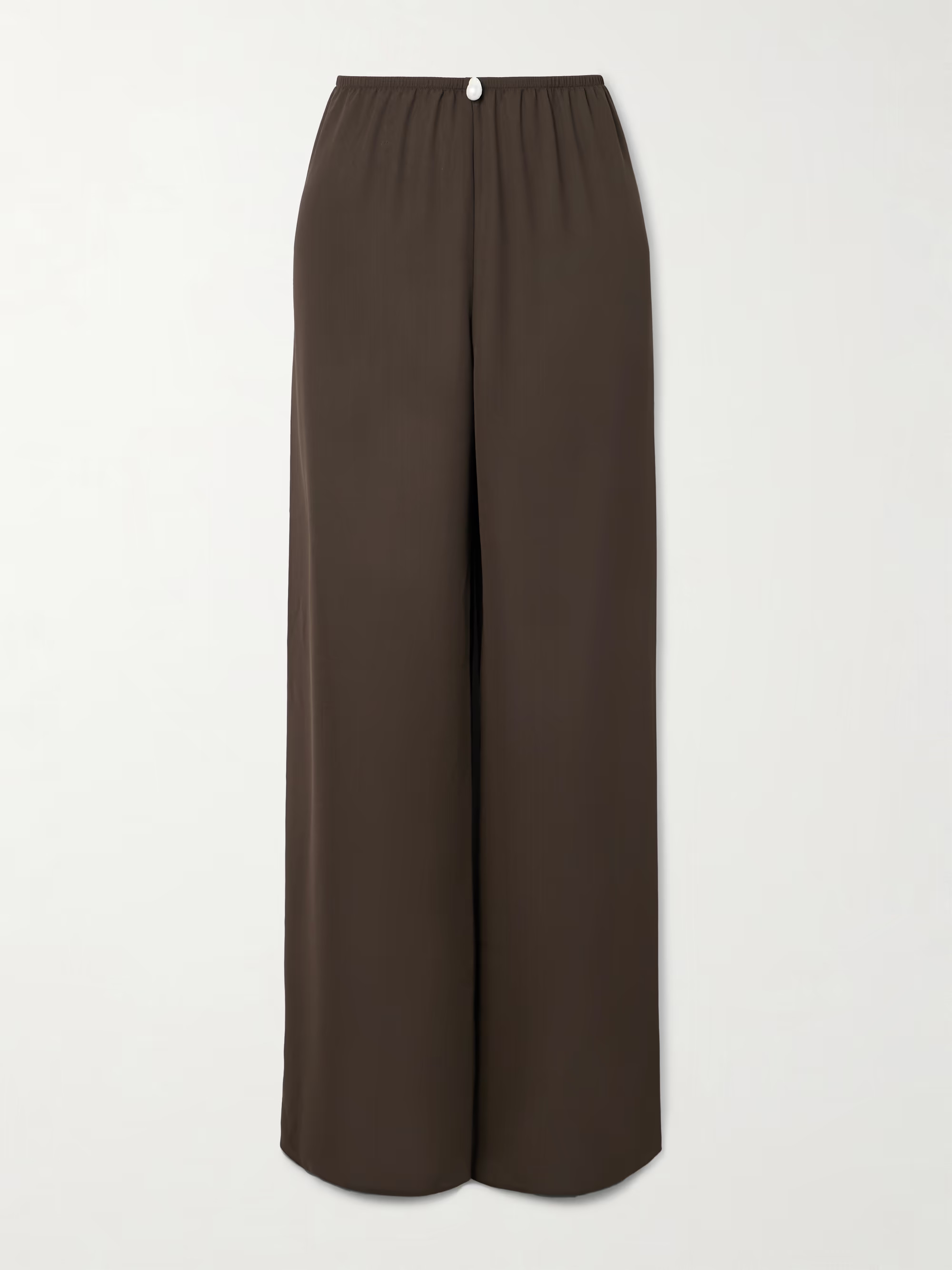 Playa pearl-embellished georgette wide-leg pants | NET-A-PORTER (UK & EU)