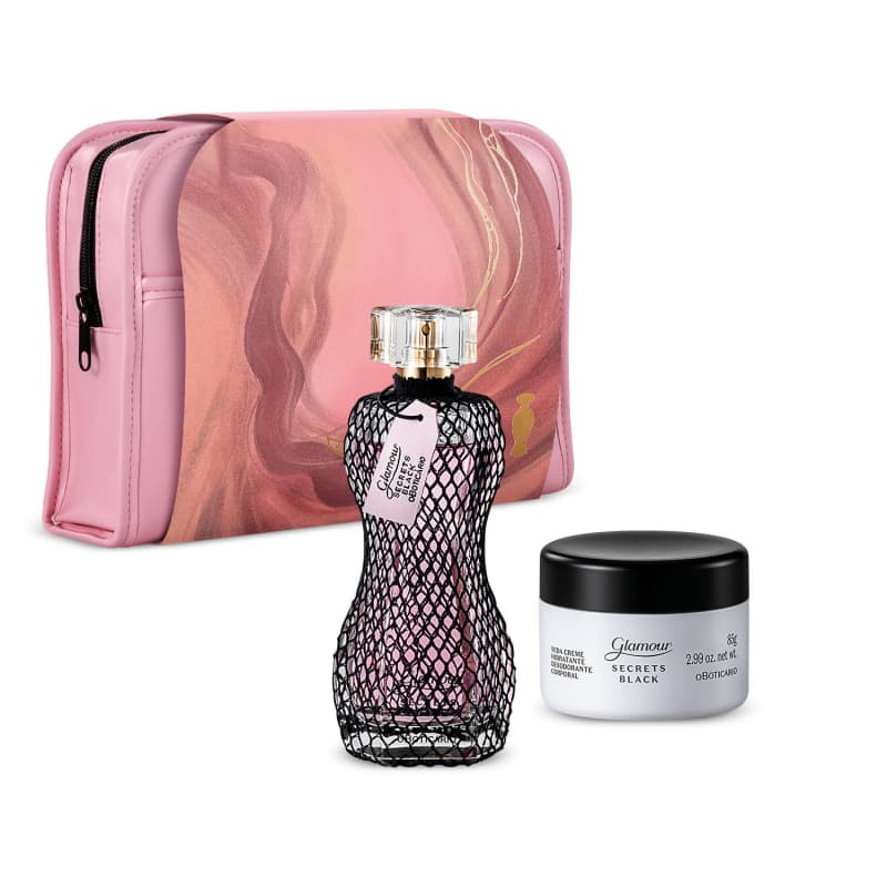 Kit Presente Dia dos Namorados Glamour Secrets Black (3 itens) | oBoticario (BR)