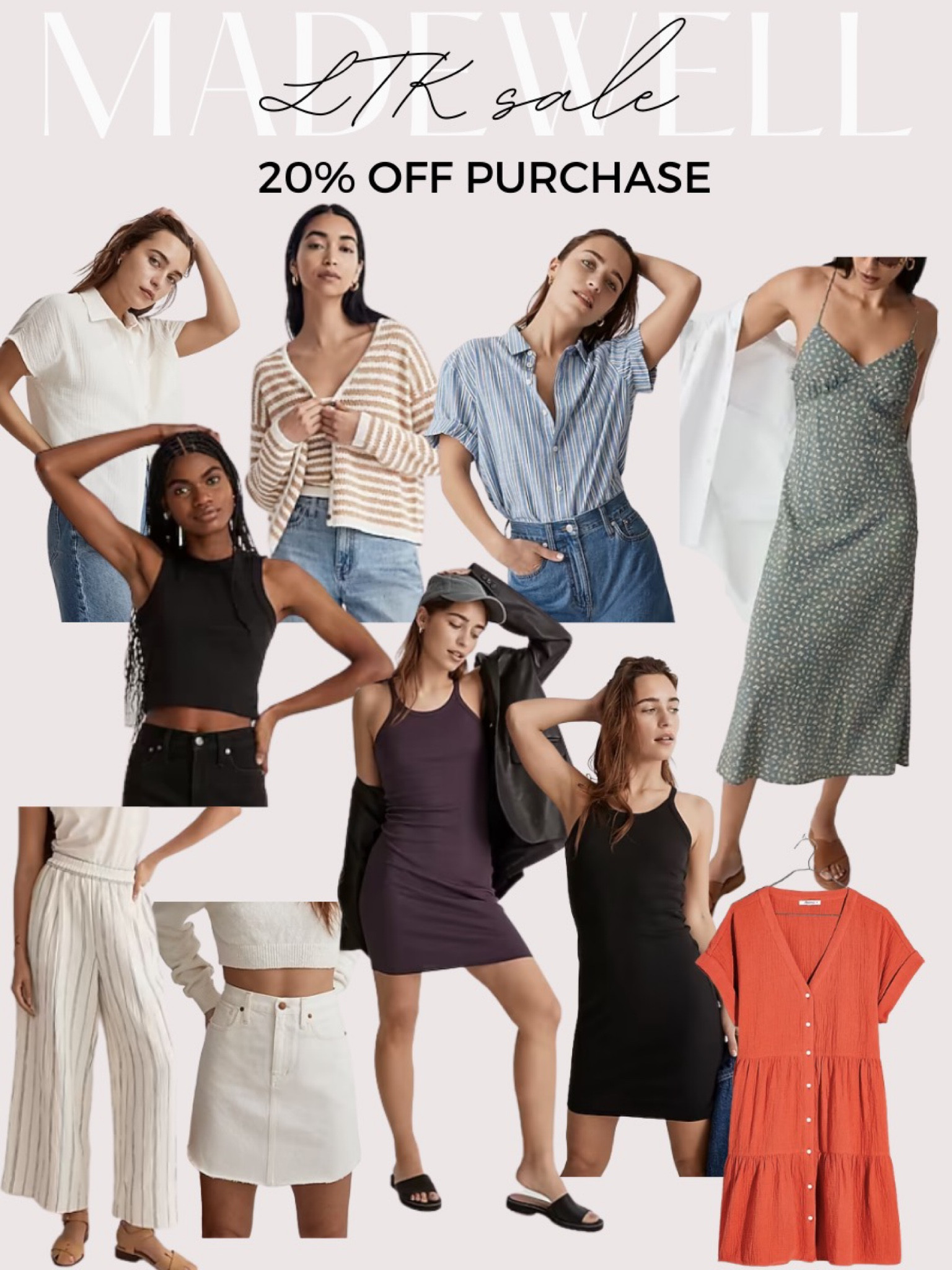 LTK sale Madewell 🤍
20% off purchase 

#LTKsalealert #LTKSale #LTKSeasonal