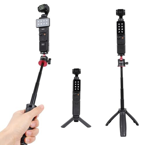 PellKing Tabletop Tripod and Selfie Stick Tripod Kit for DJI OSMO Pocket 3 2 Camera | Amazon (US)