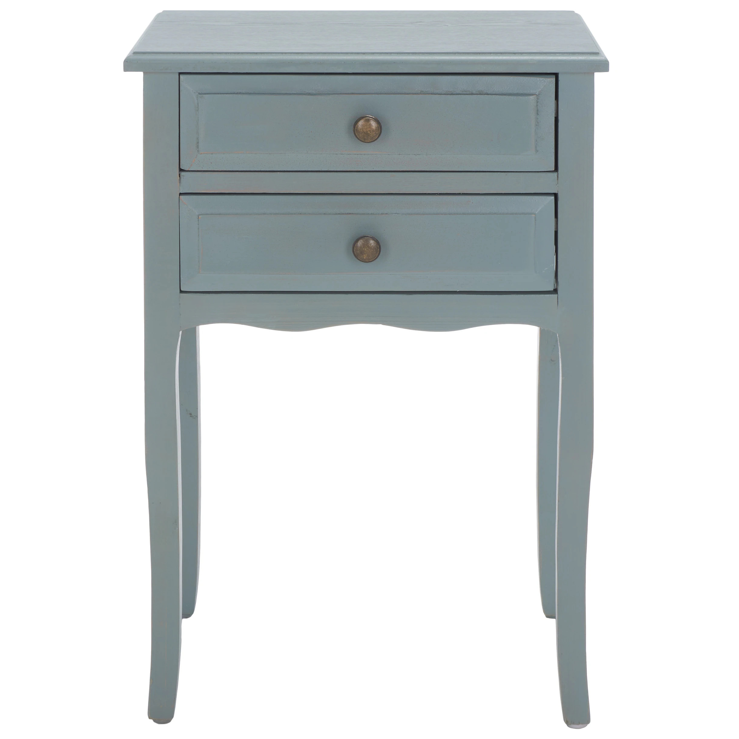 SAFAVIEH Rafaele Accent Table - 18Wx13Dx27H - Barn Blue | Overstock