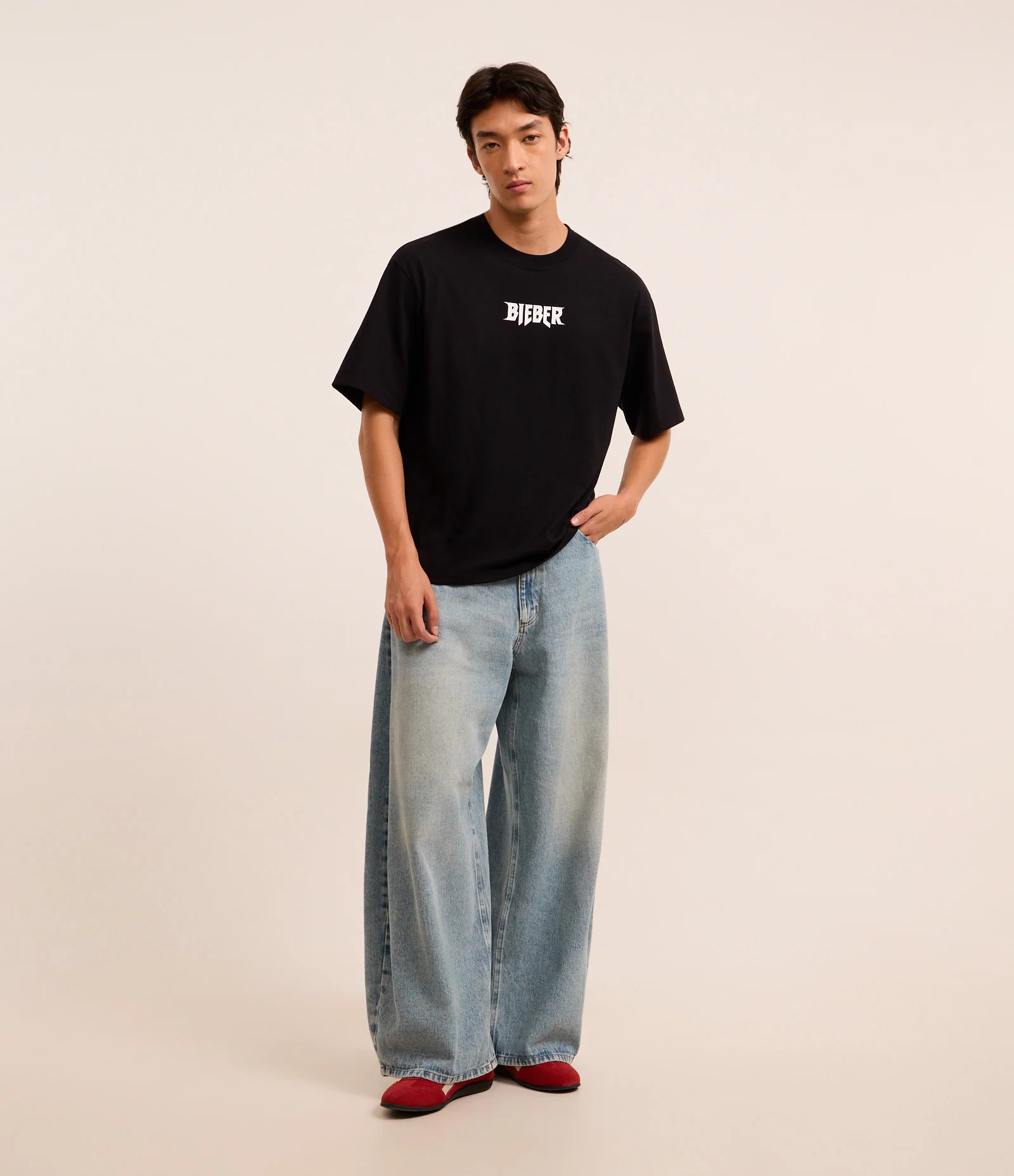 Calça Barrel em Jeans com Bolsos Azul - Lojas Renner | Renner (BR)