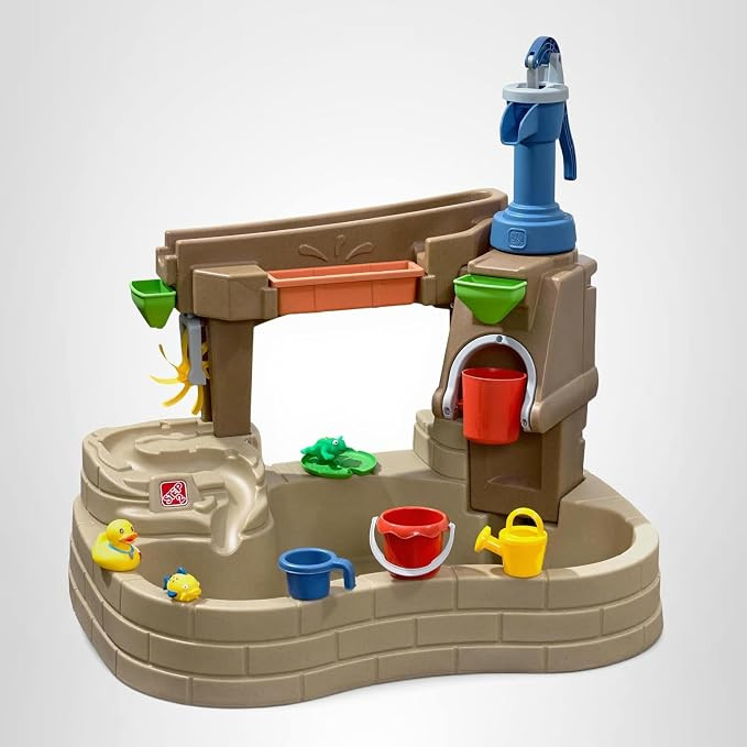 Step 2 Pump & Splash Discovery Pond Water Table, Kids Water Sensory Activity Pool, Summer Outdoor... | Amazon (US)