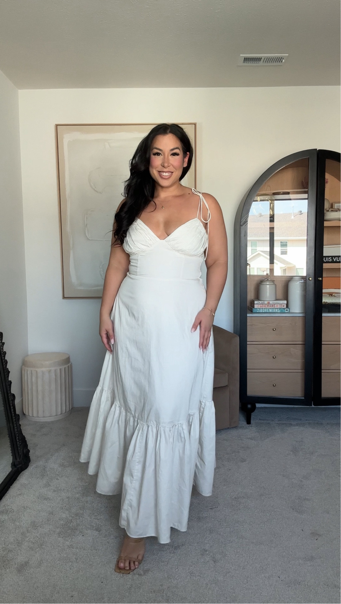 Midsize Abercrombie dress! Wearing a size large
-
-
-
Abercrombie dress, Abercrombiesale, spring dress, bridal shower, dress, baby shower, dress, maxi dress, floral dress, wedding guest dress 

#LTKMidsize #LTKStyleTip #LTKSpringSale