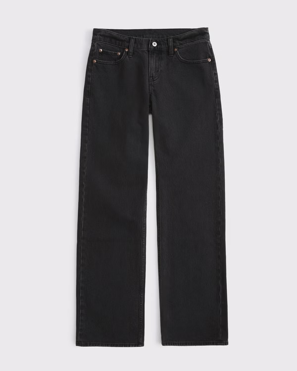 Women's Low Rise 90s Relaxed Jean | Women's Bottoms | Abercrombie.com | Abercrombie & Fitch (UK)