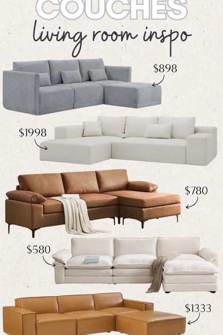Living room inspo! Living room refresh. 

Affordable couches, modern couch, cloud couch, upholstered couch, gray couch, white couch, faux leather couch, cheap couch, industrial couch, couch with metal legs, couch with chaise, couch under $2000, couch under $1000, couch under $1500

#LTKSaleAlert #LTKHome #LTKStyleTip