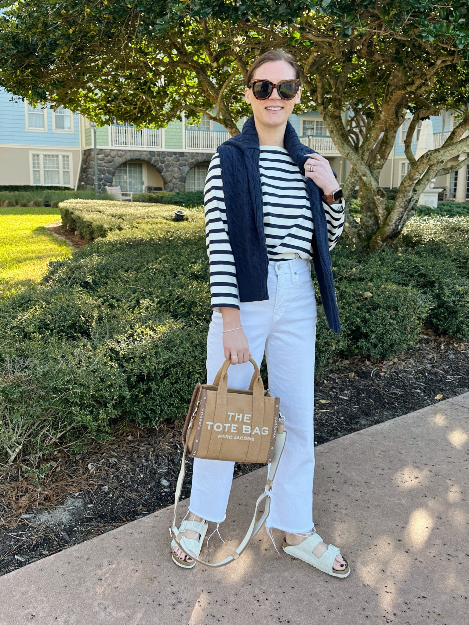 Jeans I’m in my smaller size, 25
Top true to size small
Sweater runs big, XS

#LTKstyletip #LTKSeasonal #LTKover40