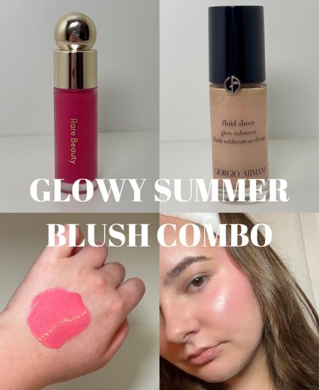 glowy summer blush combo ✨

blush combo • rare beauty liquid blush shade lucky • giorgio armani beauty fluid sheer glow enhancer 

#LTKunder100 #LTKunder50 #LTKbeauty