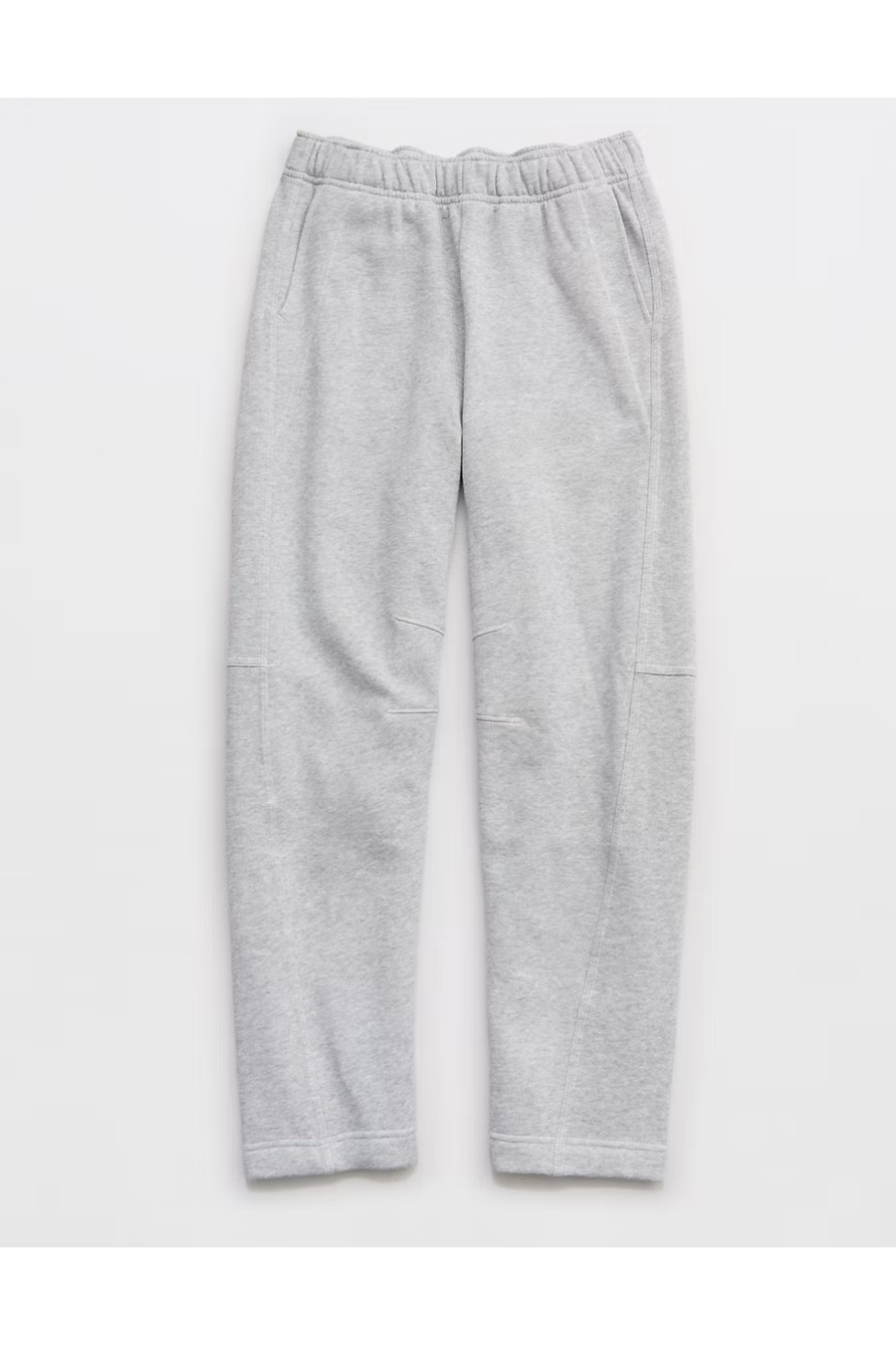 Aerie Oh Zip! Barrel Pant Women's Medium Heather Gray M Short | Aerie