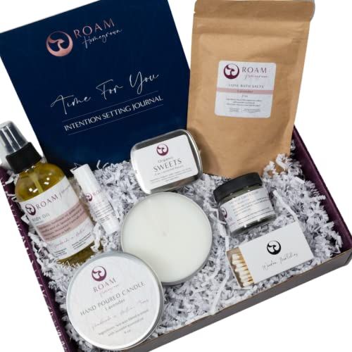 Gift Basket for Women - 7-Piece Luxurious Lavender Spa Gift Set makes wonderful gift mom, sister,... | Amazon (US)