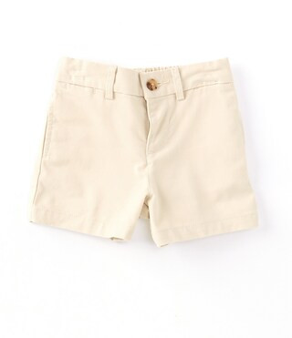 Baby Boys 3-24 Months Twill Flat Front Shorts | Dillard's