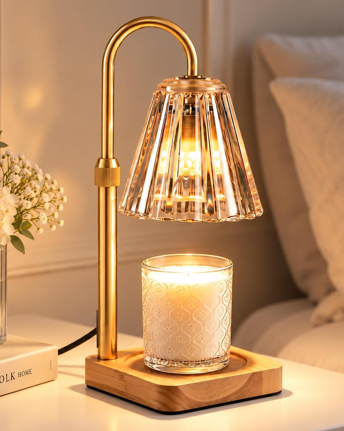 Candle Warmer Lamp with Timer, Vintage Home Decor, Gifts for Women | Amazon (US)