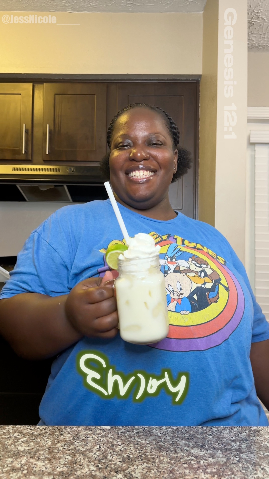 Brazilian Lemonade 🍋💚 Creamy, Refreshing & Easy Summer Mocktail Recipe

Brazilian Lemonade 🍋‍🟩💚✨ – creamy, tangy & oh sooo refreshing!
Only 5 ingredients + optional whipped cream = perfection 😍 Would you try it?

✨ Recipe below 👇
	•	8 limes (quartered)
	•	4 cups cold water
	•	1 can (14oz) sweetened condensed milk
	•	Splash of vanilla
	•	Ice 🧊
	•	Whip cream (optional topping)

👉 Don’t forget: Follow @JessNicole____ for more mocktails, foodie finds & lifestyle vibes!

#BrazilianLemonade #MocktailsWithJessNicole #DrinkTok #FoodieDrinks #EasyMocktails #JessNicole #JessNicole____ #DontBeStingy #FoodieLifestyle #SummerMocktails #DrinkRecipes #FoodieTikTok #SipSipHooray #RefreshingDrinks

#LTKPlusSize #LTKSeasonal #LTKHome