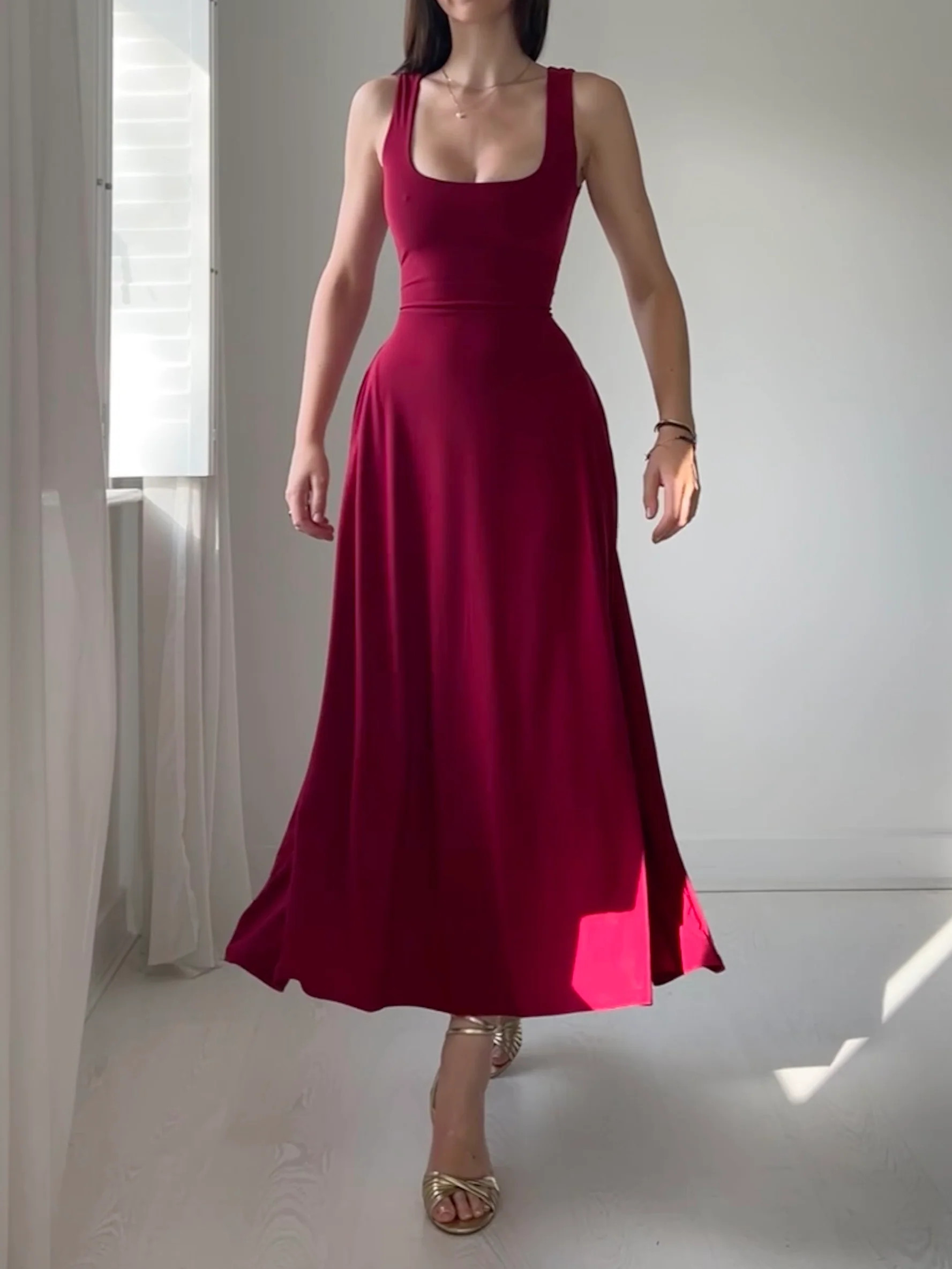 Juni Reversible Maxi Dress | AYM Affiliate