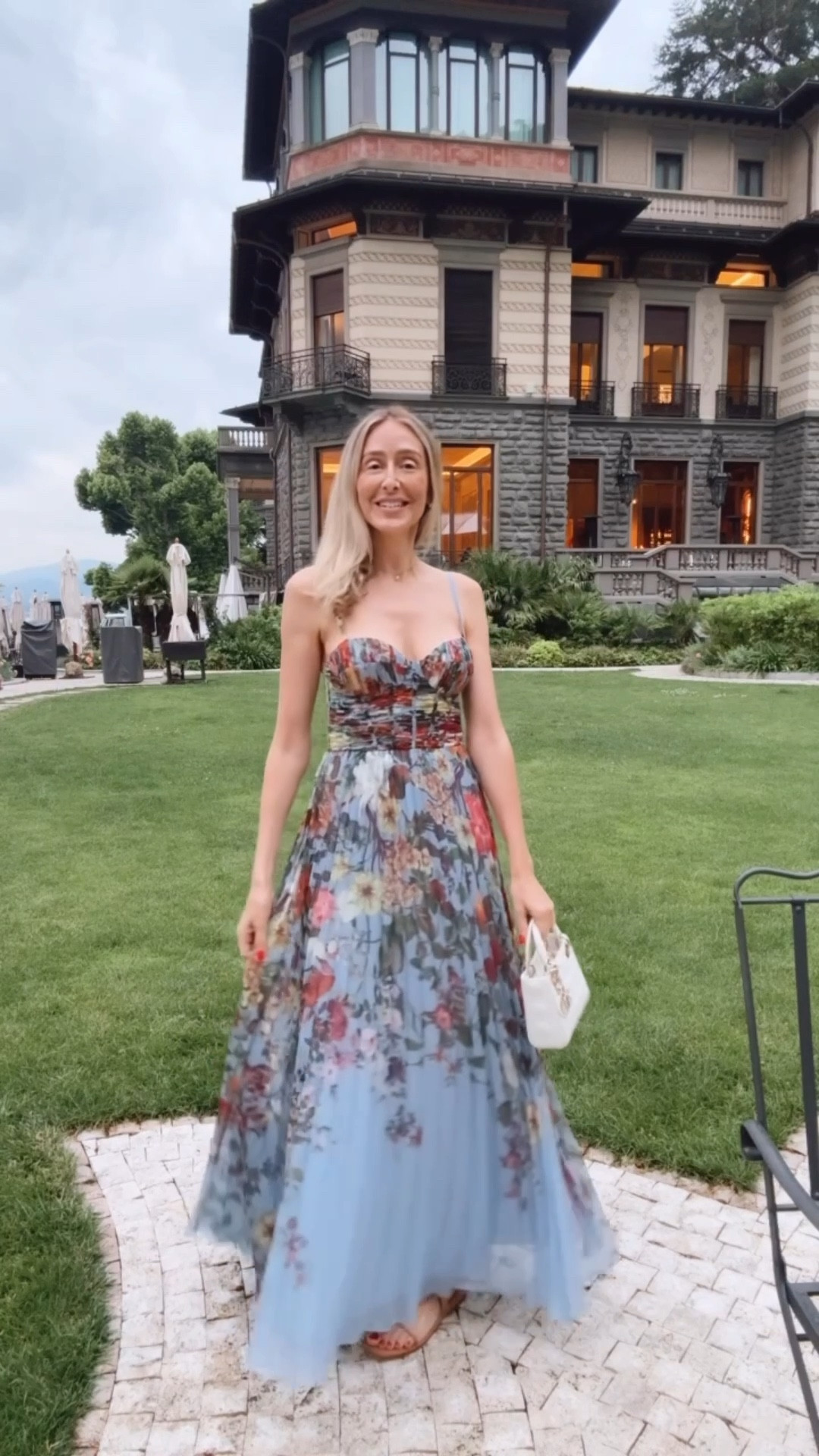 Summer dress that I wore last year in lake como, Italy 🇮🇹 
Beautiful, elegant, and flowing! Perfect for so many occasions, I’m obsessed. Fits true to size and I’m wearing size small 
Summer outfit 
Spring outfits
Spring dresses 
Date night outfit 

#LTKSeasonal #LTKootd #LTKU