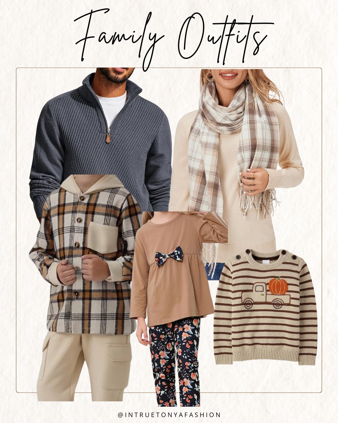 Family outfit idea for Fall family photos or for thanksgiving 






//Fall outfits 2025,  Amazon fashion, fall fashion finds, Amazon fashion, petite fashion, casual mom outfit ideas, fall outfit amazon, amazon outfit ideas, casual outfit ideas, outfit inspo, casual fashion, amazon fall fashion,  casual outfit fall, cute casual outfit, outfit ideas fall, size 4-6, casual fall outfits, winter outfits, casual outfit ideas, what to wear for fall, thanksgiving outfits family 

#LTKSeasonal #LTKKids #LTKFamily