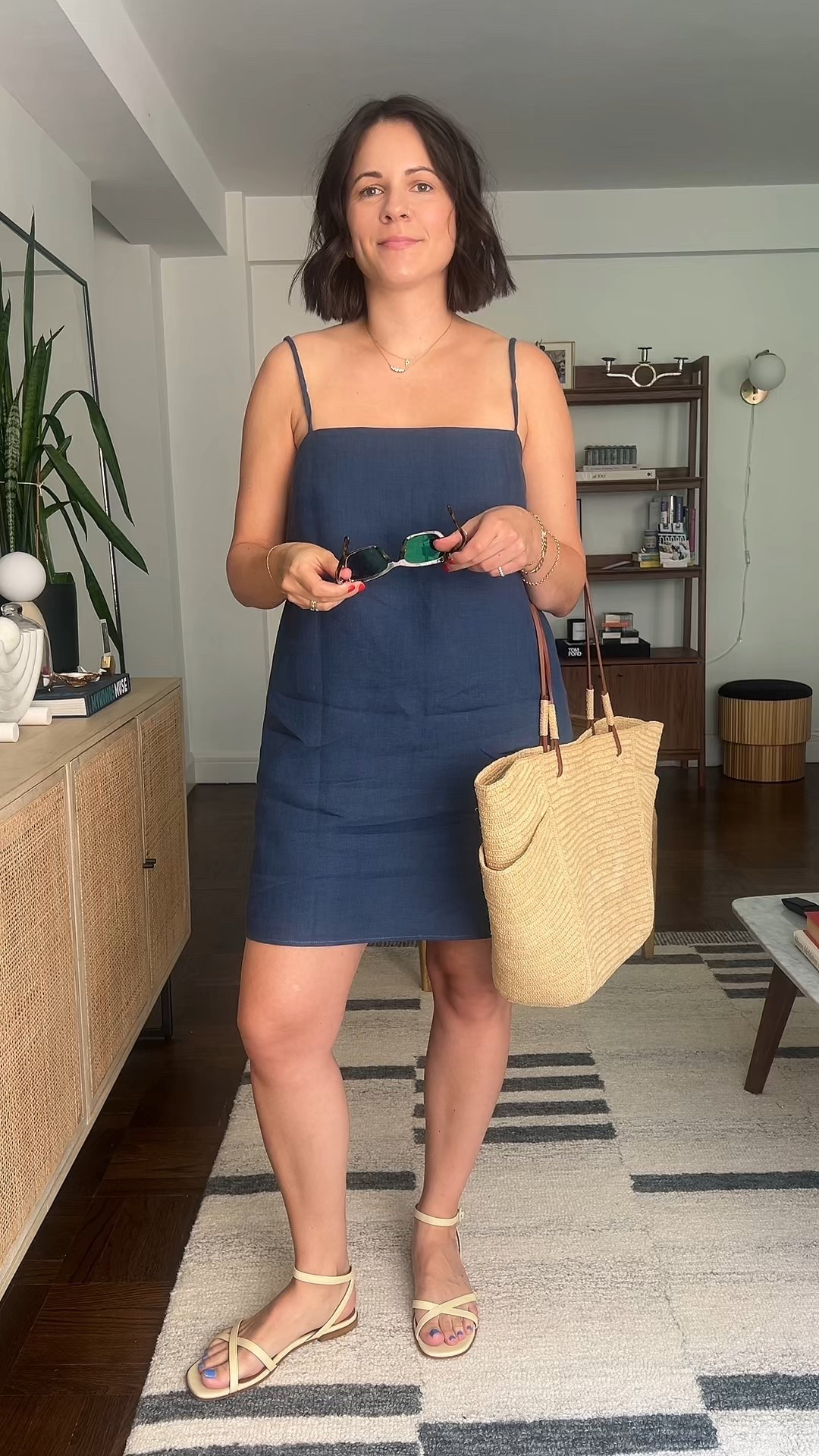 The best linen shift dresses these are my favorite piece for hot summer days. Play with color and texture to make them feel even more elevated. Blue and burgundy one are sezane and I took a size 10 - a size up from my usual in sezane. Pink is very old madewell and yellow is reformation and I did a medium  

#LTKItBag #LTKStyleTip #LTKFindsUnder100