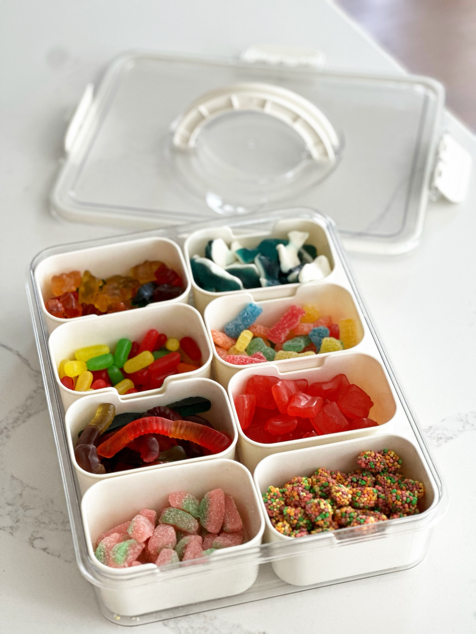 Candy caddy for the win! 
.


#LTKHome #LTKKids #LTKParties