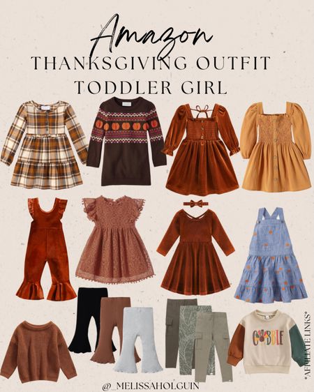 Thanksgiving Outfits for Toddler Girl | Fall Outfits for Toddler Girl | Thanksgiving Dress for Toddler | Fall Dresses Toddler Girl | Sweater Dress Toddler Girl 

#LTKHoliday #LTKkids #LTKbaby