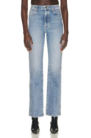 KHAITE Danielle Jeans in Blue | FWRD 