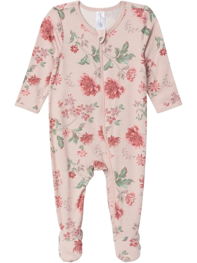 Modern Moments by Gerber Gender Neutral Super Soft Sleep ´N Play, Sizes Newborn - 6/9 Months - W... | Walmart (US)