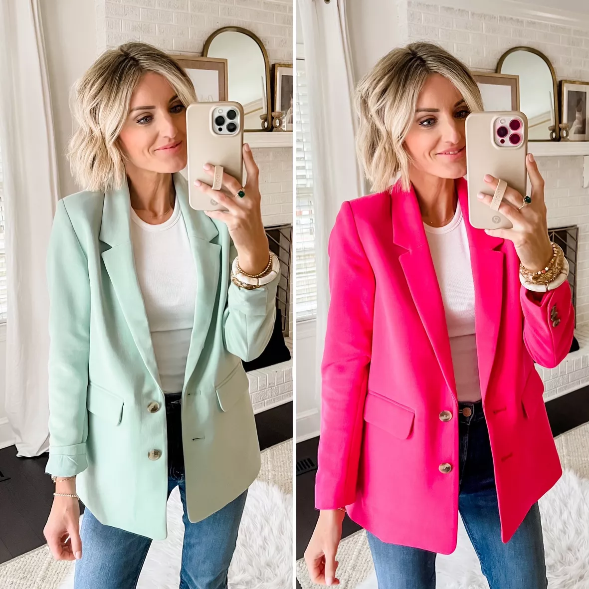 Textured Suit Blazer for Women curated on LTK