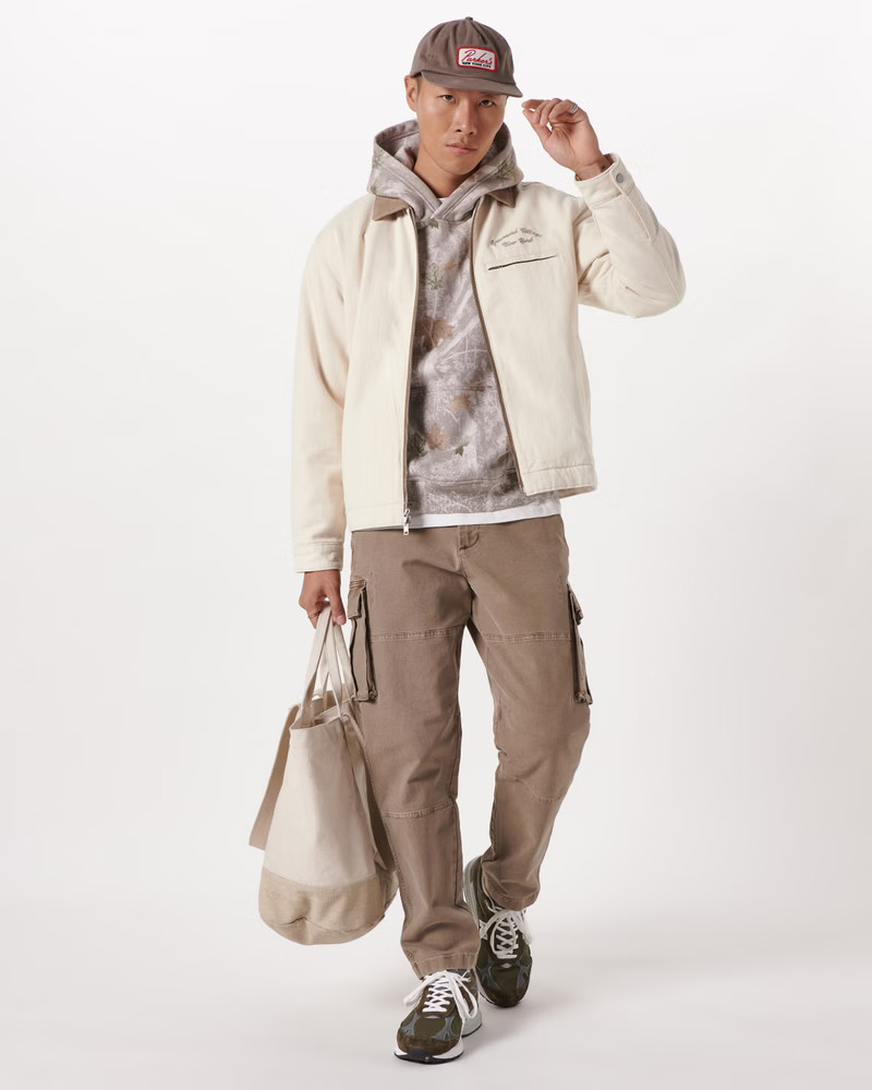 Workwear Zip Jacket | Abercrombie & Fitch (US)
